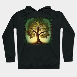 Celtic Oak Tree Hoodie